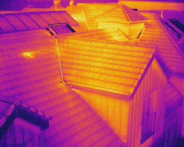 Thermal Imaging Roof Survey Image Altrincham